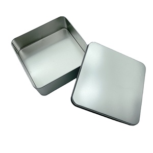 Custom Printed Square Round Metal Tin Box Tea Box Gift Box Tin Case