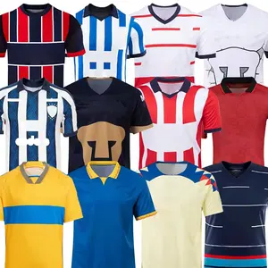Camisa de futebol vintage premium 2023, camisa retrô de futebol da liga do México, Club América, 22 23 24