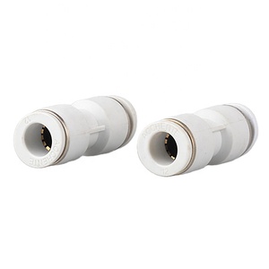 Raccord pneumatique à emboîtement rapide en plastique et laiton <span class=keywords><strong>de</strong></span> qualité supérieure, série PUC PC PG, avec surface lisse et connexion pour tuyau - Product Image 4