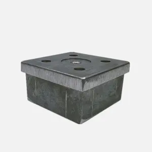 Aluminium Profile Die cast pressure part leg cap furniture profiles