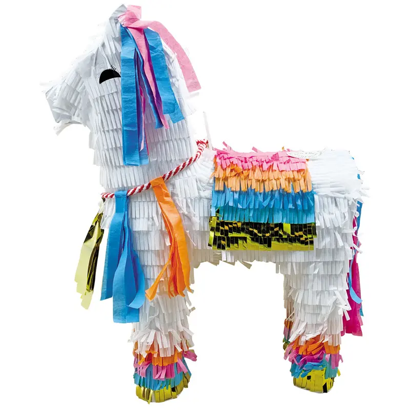 Su misura pinata di carta festival festa di compleanno bomboniera unicorno animali pinata per bambini