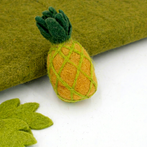 Adorno de Piña de Fieltro y Lana, Juguete Educativo de Simulación para Niños, Decoración de Interiores - Product Image 2