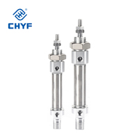 Mini vérin pneumatique à double effet MI8X10CA |   Alésage de 8 mm x Course de 10 mm