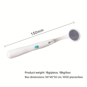 Plastic LED-tandheelkundige spiegel met anti-condens verlichte endoscopische inspectielens mondverzorgingshulpmiddel voor het bekijken van tanden - Product Image 5