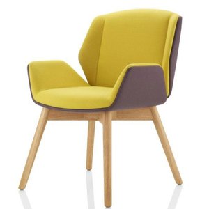 chaise de bureau en cuir moderne et confortable 36028-902/LDM03 - Product Image 1