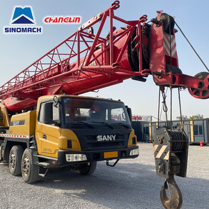 رافعة شاحنة هيدروليكية مستعملة بحمولة 50 طن، بحالة جيدة وجاهزة للعمل، معدات بناء من نوع SANY STC500E - Product Image 1