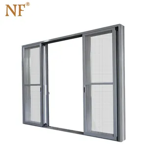 Commercial aluminum sliding doors and windows