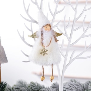 DAMAI Christmas Tree Angel Decorative Pendant Xmas Tree Hanging Decorative Ornament Christmas Decoration - Product Image 4