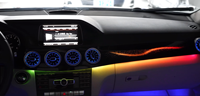 Kit de Luces Ambientales LED de 10 Colores para Mercedes-Benz Clase E W212 2010-2015, Rejilla de Ventilación de Turbina, Panel de Instrumentos Galaxy