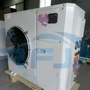 وحدة تكثيف 2 إلى 7 حصان وحدة تكثيف للتجديد بدرجة حرارة متوسطة عالية R404A R22 - Product Image 3