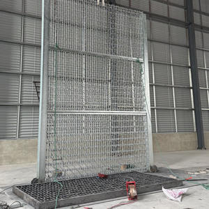 Valla de Seguridad de Hierro Galvanizado con Visión Clara y Anti-Escalada para Uso en Fronteras, Aeropuertos, Prisiones y Ranchos, Ecológica - Product Image 1