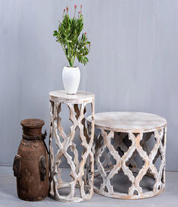 โต๊ะกาแฟไม้เนื้อแข็งสไตล์นอร์ดิก ดีไซน์แบบดั้งเดิม ปรับความสูงได้ พกพาสะดวก โต๊ะกลางไม้สำหรับห้องนั่งเล่น อพาร์ตเมนต์ - Product Image 2