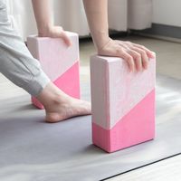 Blok Yoga EVA Busa Lembut Ramah Lingkungan, Kepadatan Tinggi, Tahan Lama, Serbaguna, Anti-Selip, Dapat Disesuaikan, Merek HSC, Kualitas Terbaik, Buatan Taiwan