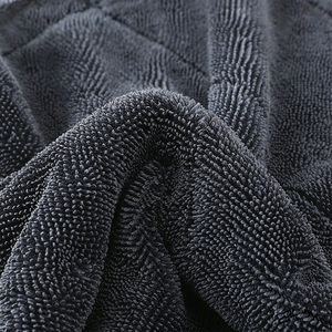 <span class=keywords><strong>Prix</strong></span> Usine Chiffon de Nettoyage Réutilisable en Microfibre à Boucles Torsadées Simple Couche 600gsm pour Séchage de Voiture 60x90cm 60x160cm 60x180cm - Product Image 6
