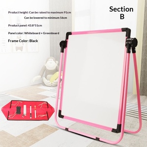 Pizarra de Dibujo de Papel para Niños, Juguete Magnético de Acuarela, Pizarra Pequeña Blanca/Negra, Pizarra de Escritura para Niños, Borrable - Product Image 6