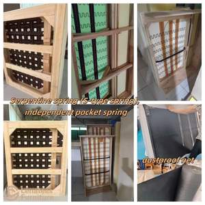 Ensembles de <span class=keywords><strong>Chambre</strong></span> à Coucher Complets en Bois Massif de Taille Double, Mobilier de <span class=keywords><strong>Chambre</strong></span> Moderne et Luxueux avec Rangement et Hauteur Réglable pour Usage Hôtelier - Product Image 6