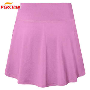 شعار مخصص تصميم تنس Skorts Padel ملابس Pickleball تنورة تنس 2 I n 1 تنورة تنس نسائية مع جيوب وشورت - Product Image 3