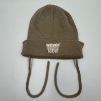 Gorro suave de algodón ecológico para exteriores, calentador de cabeza cálido de invierno para bebés y niños, multicolor con logotipo personalizado para viajes informales
