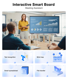 Precio barato 55 65 75 85 100 110 pulgadas pizarra inteligente pizarra electrónica pizarra inteligente para reuniones - Product Image 4