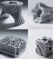Service d'usinage CNC sur mesure et d'impression 3D industriels avec des matériaux en acier inoxydable pour le prototypage rapide