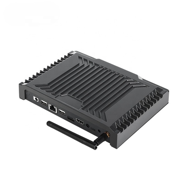 Touch Screen Industrial Mini PC Digital Signage Embedded Computer Intel I3/I5/I7 CPU IP65 Android Factory Stock