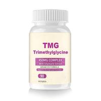 Complément de Bétaïne Triméthylglycine Anhydre (TMG) en Capsules à Marque Blanche OEM/ODM pour Soutenir la Santé Cardiaque et Hépatique