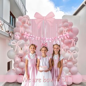 Nuovo <span class=keywords><strong>Set</strong></span> di 65 Palloncini in Foil Rosa a Forma di Fiocco per <span class=keywords><strong>Compleanno</strong></span>, <span class=keywords><strong>Set</strong></span> di Palloncini in Lattice per Decorazioni Festa di <span class=keywords><strong>Compleanno</strong></span> - Product Image 3