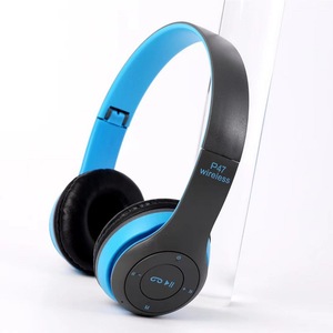 P47 <b>Wireless</b> <b>Bluetooth</b> 5.0 Headphones Stereo Over Ear Foldable Sports Gaming Headset - Product Image 4