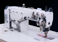 Machine à coudre 0303D à aiguille simple, intégrée à l'ordinateur, à alimentation synchrone, pour matériaux épais en cuir, avec moteur servo