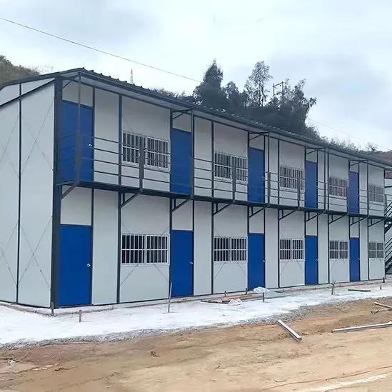 Casa de sala de estar modular pronto, 40ft, dois andares, casa para venda