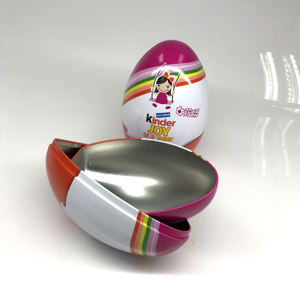 مصنع الغذاء الصف الجملة Xinyu العلامة التجارية جولة المعادن الهدايا القصدير الشوكولاته البسكويت الحلوى المخصصة - Product Image 4