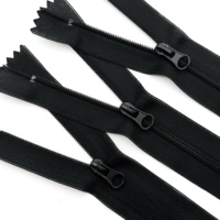 Couleurs personnalisées 3 # Réversible Cremallera Sorok Caché Nylon Invisible Fermeture Éclair Écologique Durable Plastique pour Personnalisé