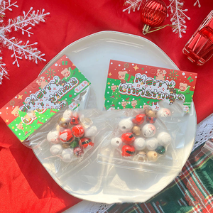 Juguete de Peluche Navideño Hecho a Mano, Bola Blanda para Apretar, Juguete Antiestrés para Niños y Adultos - Product Image 5