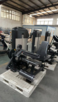 Machine d'extension de jambe multifonctionnelle assise réglable en gros DS050 Extension de jambe assise Curl de jambe pour une utilisation en salle de sport
