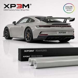 ฟิล์มใสกันรอยรถยนต์ XP3M สีเทาหรูหรา OEM เงาแบบ TPU ความหนา 7.5 มิล ซ่อมแซมตัวเองได้ ป้องกันรอยขีดข่วน ป้องกันสีเหลือง พร้อมช่องระบายอากาศ - Product Image 1