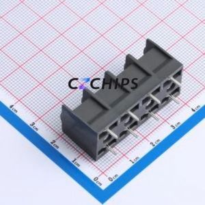 983-ZD/04 Barrier Terminal Block Through hole Component (THT),P=10mm Connector 10mm 1x4P Straight Pin 4P - Product Image 2