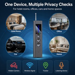 Détecteur anti-caméra X16 et traceur GPS anti-espion avec fonctionnalités de détection de caméra cachée et prise en charge de la personnalisation du logo OEM - Product Image 3