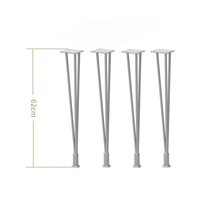Pieds de table pliables en métal, pieds de bureau pliables pour économiser de l'espace, pour camping-car