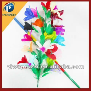 Canne colorée à <span class=keywords><strong>fleur</strong></span> tours <span class=keywords><strong>de</strong></span> <span class=keywords><strong>magie</strong></span> scène magique gros plan comédie magicien baguette métal acier magique disparition canne à <span class=keywords><strong>fleur</strong></span> - Product Image 5