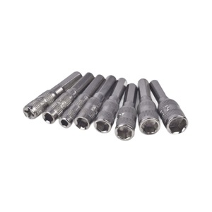 <b>Multi</b> Functional <b>Socket</b> Set 1/4 In Chrome Vanadium Steel Nickel Plated Magnetic Hand Tool Kit 8 Piece - Product Image 4