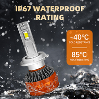 Phares de voiture SFIDA à haute luminosité avec puces LED 3570 V33 6000K, nouvelles ampoules économiques 12V pour H7/HB3/9005/H4/H11