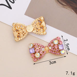 Nuevo diseño de lujo Metal Bow Pearl Charms Designer Charms para Phone Case Diy Decoration Charms - Product Image 2
