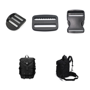 <b>Sliding</b> Buckle <b>Plastic</b> D Ring 39Mm For Bags Adjustable Fastener Durable - Product Image 4
