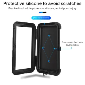 Vélo <span class=keywords><strong>Moto</strong></span> <span class=keywords><strong>Support</strong></span> de Téléphone <span class=keywords><strong>Support</strong></span> téléphonique Pour <span class=keywords><strong>Moto</strong></span> Sac de <span class=keywords><strong>Support</strong></span> Pour Iphone X 8 Plus SE S9 GPS Vélo Porte-Housse Imperméable - Product Image 5