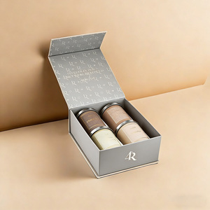 Luxury Custom Logo Black <b>Magnetic</b> Gift Paper <b>Box</b> Recyclable Folding Hard Rigid Packaging Boxes With Magnet Lid - Product Image 5
