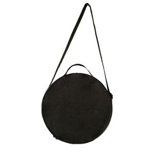 Sac de rangement rond portable avec fermeture éclair pour roue de yoga, équipement de camping, organisateur de voyage en polyester Oxford - Product Image 5