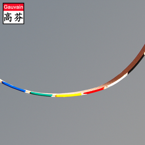 Tùy chỉnh Túi Giày Ví da nước dựa trên chống nứt bóng tự nhiên Polyurethane cạnh màu - Product Image 5