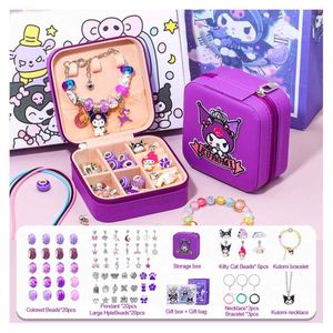 Kit de fabrication de bracelets en gros, fournitures de bijoux DIY avec perles en acier inoxydable et breloques tendance, livraison gratuite - Product Image 3