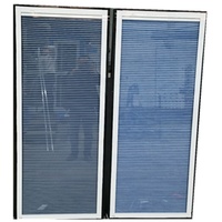 Verre trempé double vitrage Low-E de haute qualité avec persiennes / Persiennes en verre isolant à l'intérieur / Verre isolant pour persiennes