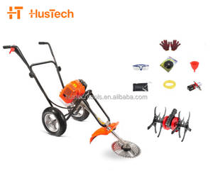 Débroussailleuse thermique 2 temps 98cc 1000W à pousser avec roues pour bricolage - Product Image 6